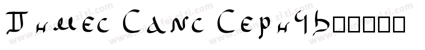 Times Sans Serif字体转换